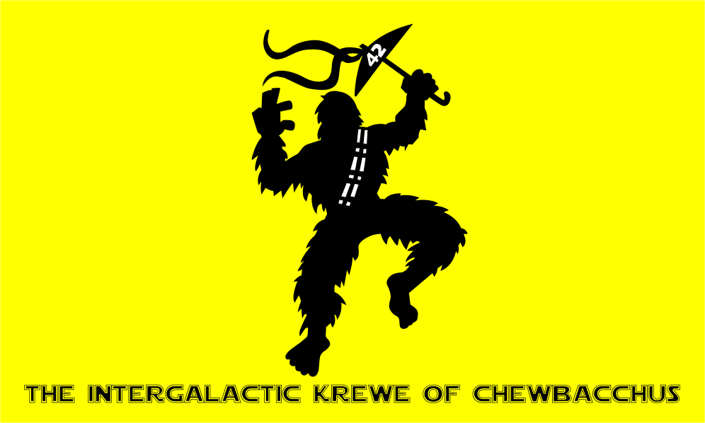 Premium Double Sided Dancing Wookiee Flag