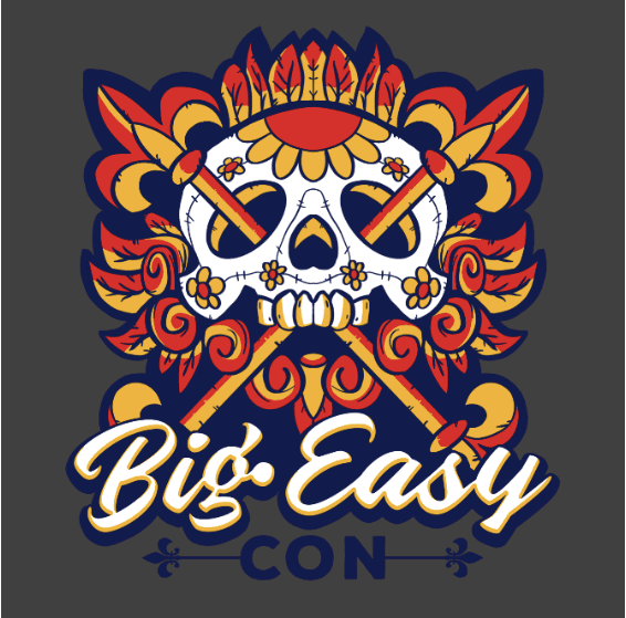 Big Easy Con skull logo