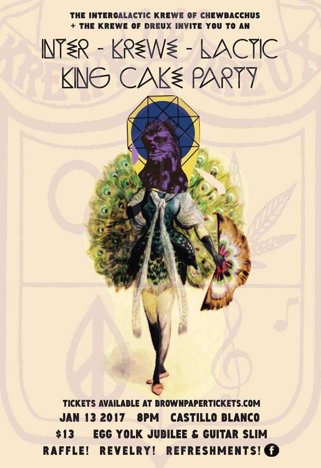 Inter-Krewe-Lactic King Cake Party: A Gathering of the Tribes