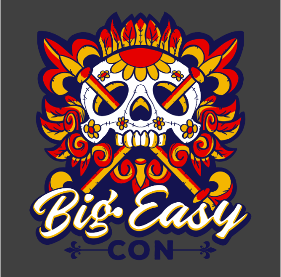 Big Easy Con skull logo