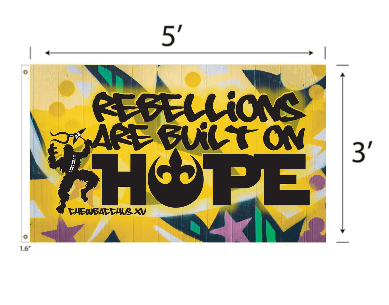 2026 Rebellions Are Built On HOPE Flag